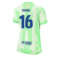 Maglie da calcio Barcelona Fermin Lopez #16 Terza Maglia Femminile 2024-25 Manica Corta